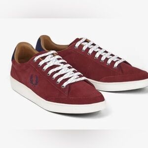 🔥 Fred Perry Hopman Men’s Sneakers‎ | White Leather | Size 11